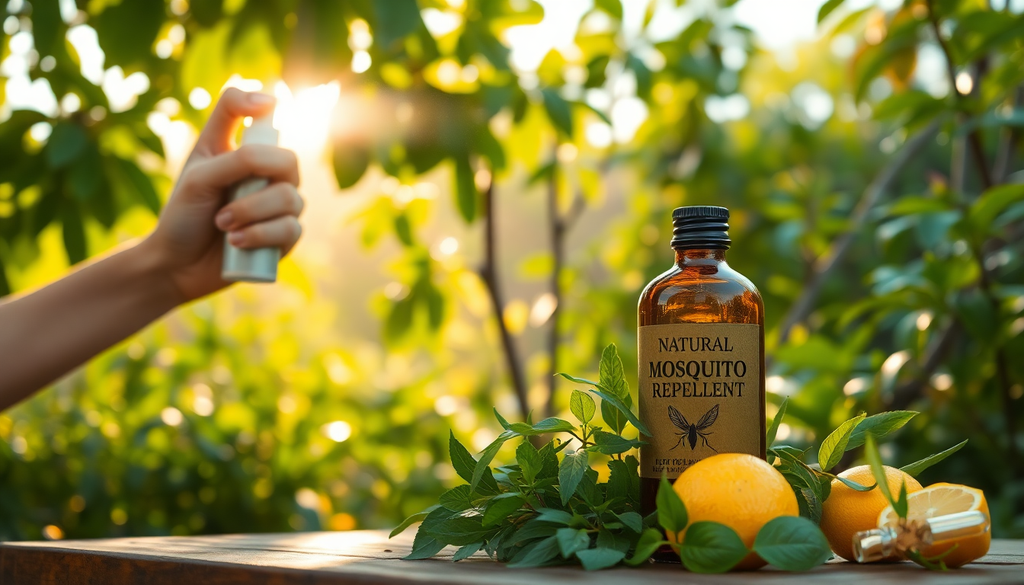 Ditch the Deet: Discover Our All-Natural Mosquito Spray
