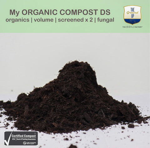The Ground Up Brand Organic Double Screened Certified Compost  Greener Gardeners Offers Local Delivery to the Cypress area of Houston Texas Compost Application also Offered at Hourly Landscaping Rate